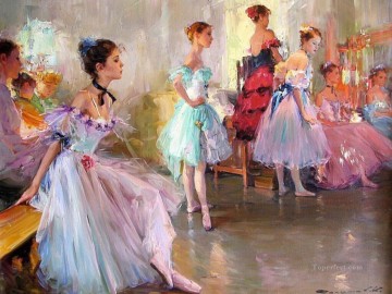 Impresionismo Painting - Pretty Lady KR 074 Pequeñas bailarinas de ballet